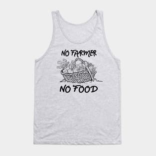 NO FARMER NO FOOD Tank Top